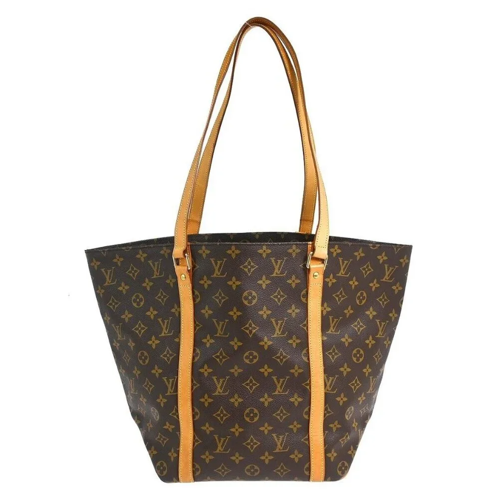 Louis Vuitton Monogram Sac Shopping Shoulder Tote Bag - Picture 2 of 9
